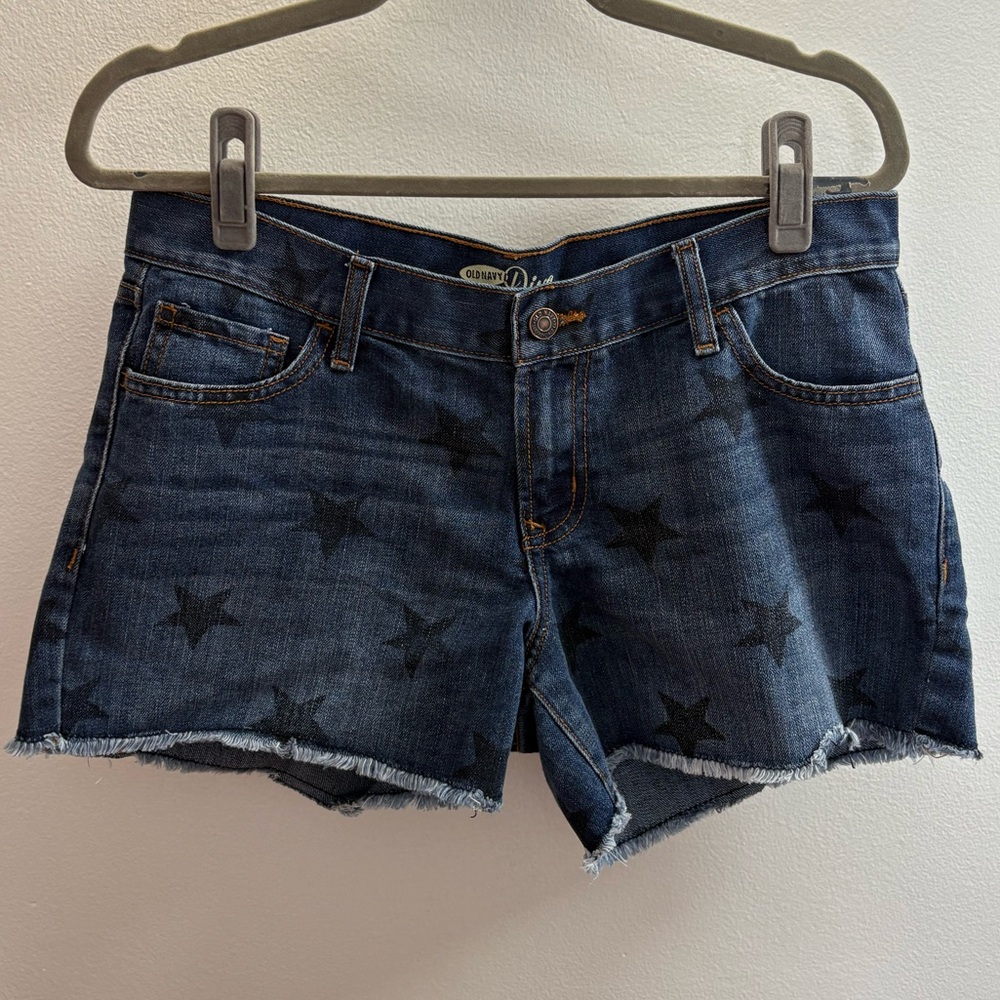 NWOT Old Navy The Diva Star Jean Shorts 10